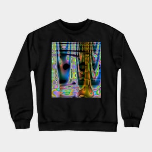 Space Time Continuium -Available In Art Prints-Mugs,Cases,Duvets,T Shirts,Stickers,etc Crewneck Sweatshirt